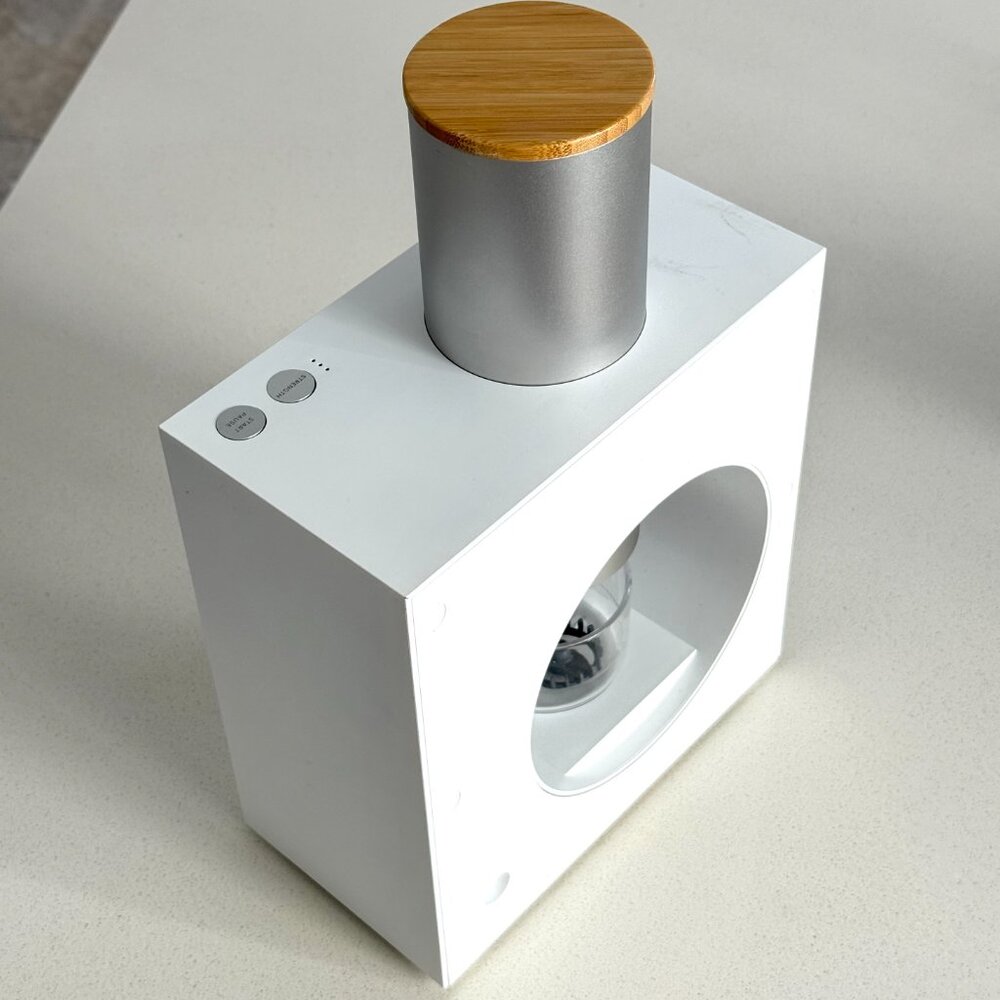 Cuzen Matcha Maker Machine - Silver/White - Picture 7 of 11